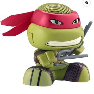 iHome Teenage Mutant Ninja Turtles Portable Wireless Bluetooth Speaker Raphael.
